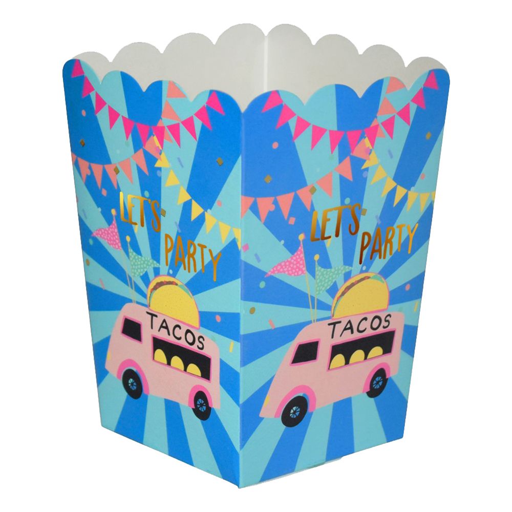 Popcornlaatikot Taco