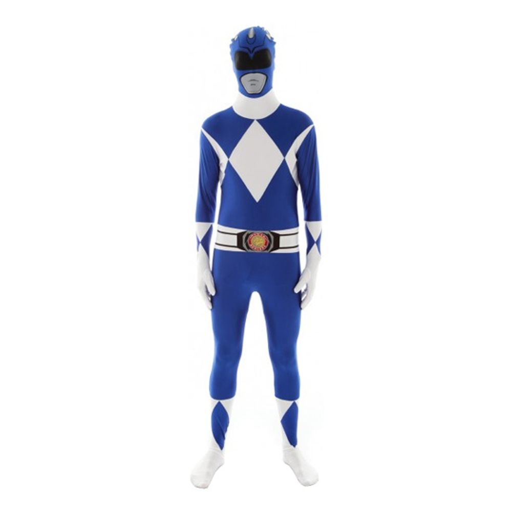 Power Ranger Blå Morphsuit