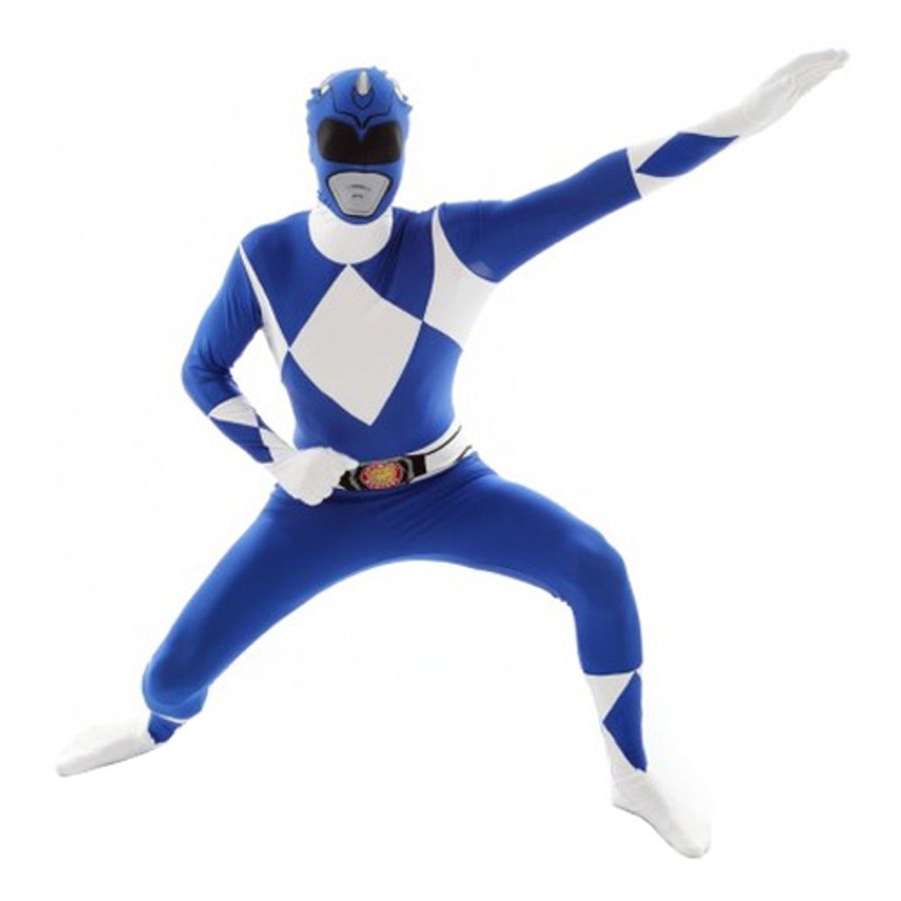 Power Ranger Blå Morphsuit