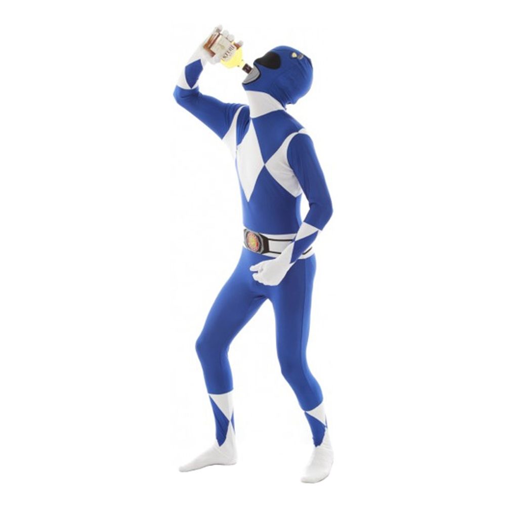 Power Ranger Blå Morphsuit