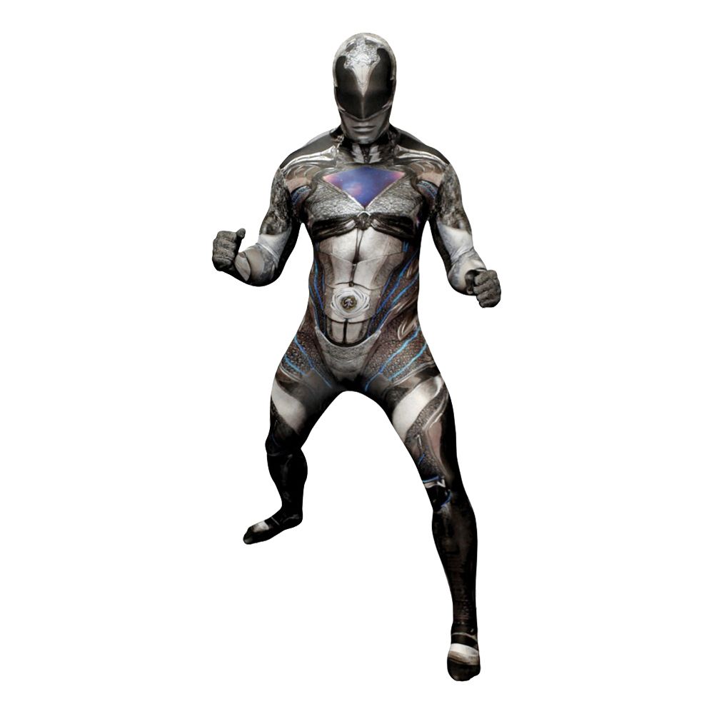 Power Ranger Musta Deluxe Morphsuit Naamiaisasu