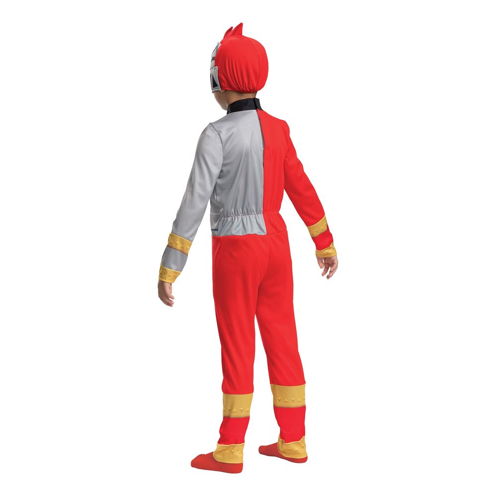 Power Rangers Dino Fury Rød Børnekostume