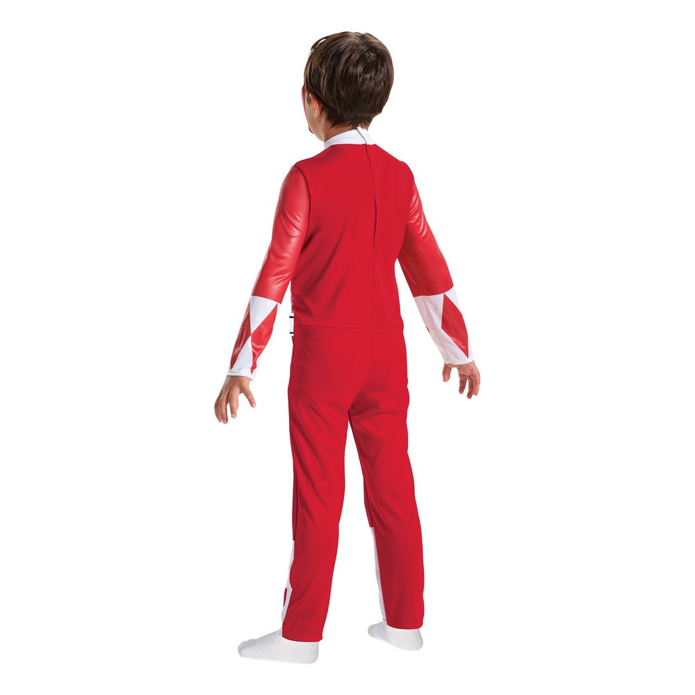 Power Rangers Rød Barn Kostyme