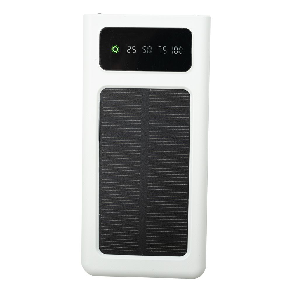 Powerbank med Solcelleoplader