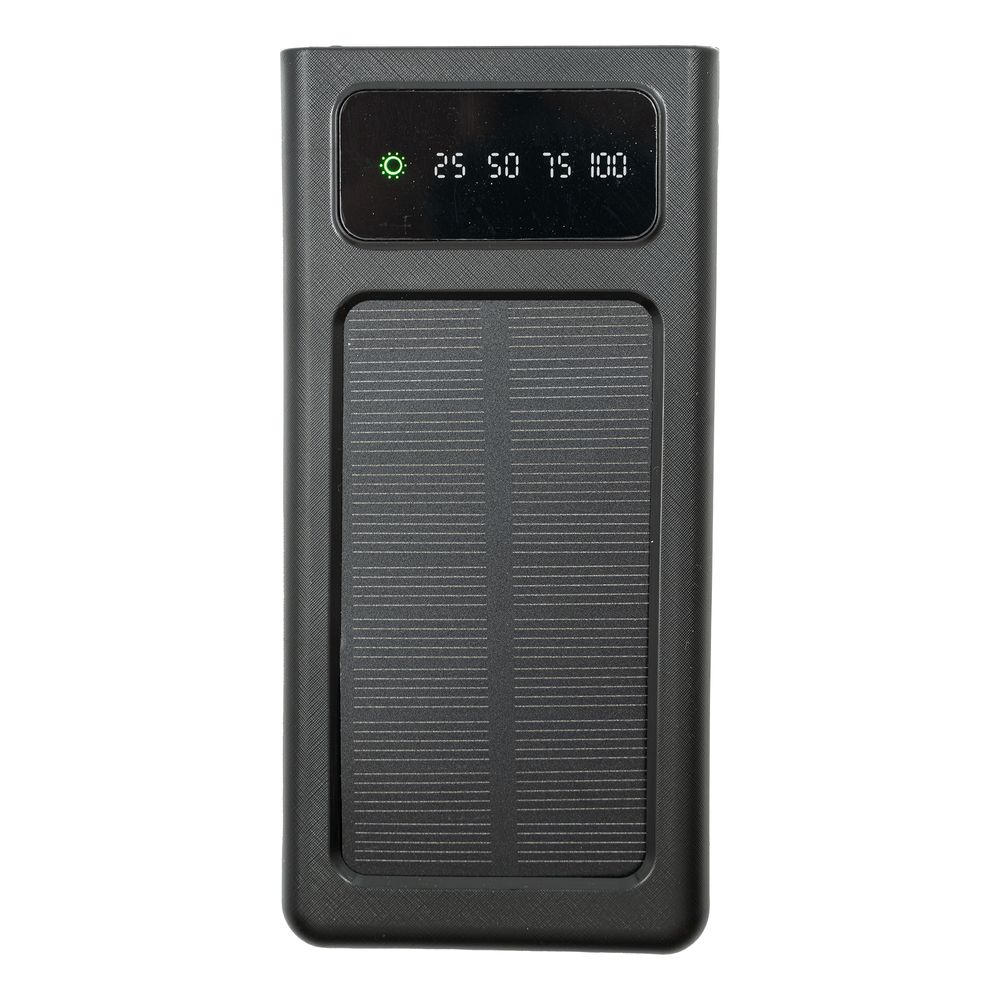 Powerbank med Solcelleoplader