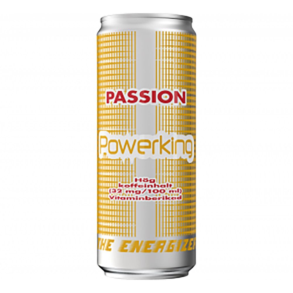 Powerking Passionsfrukt Energidryck