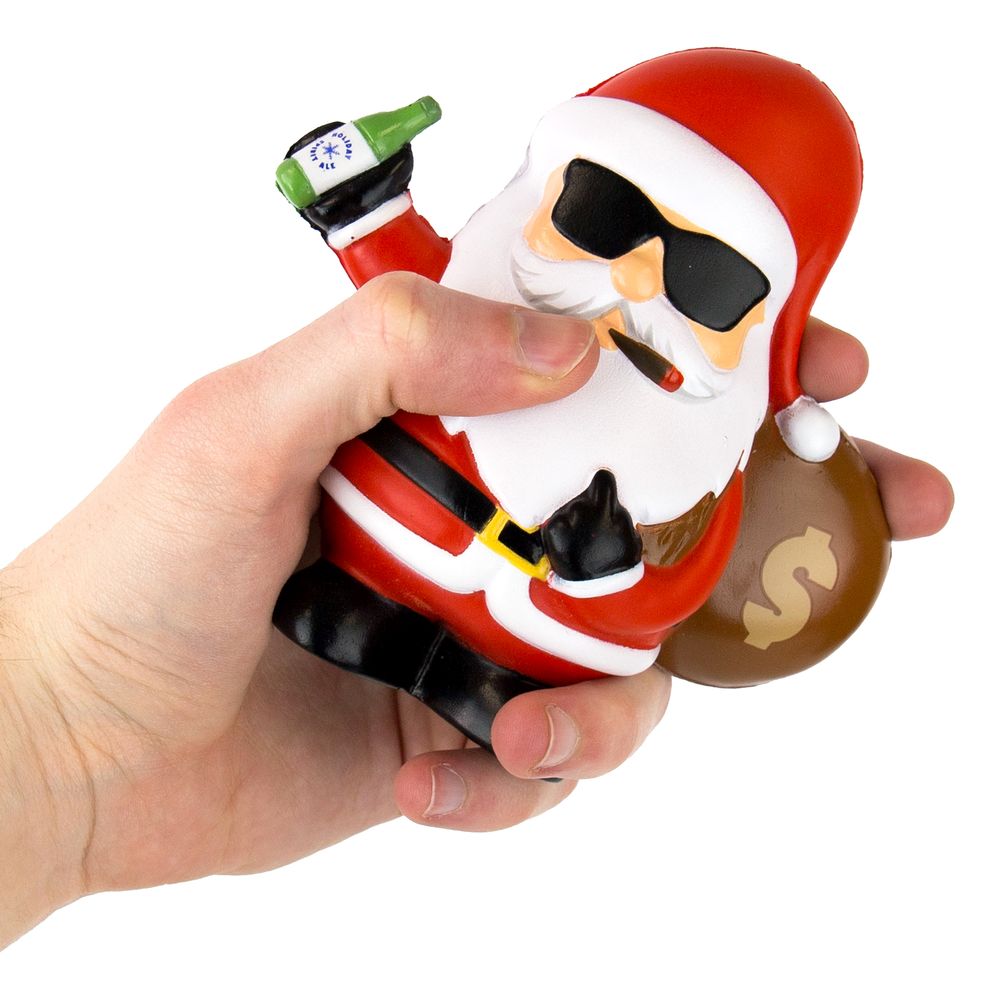 Puhuva Stressipallo Bad Santa