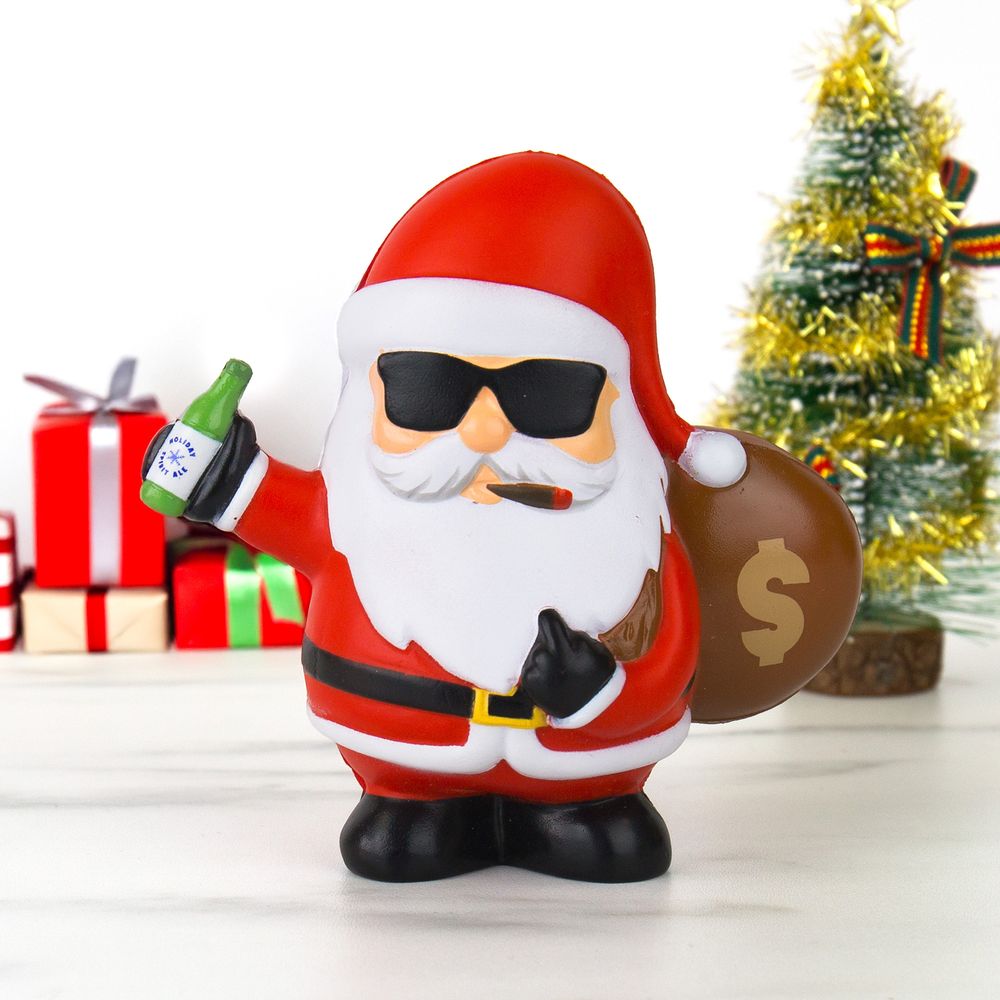 Puhuva Stressipallo Bad Santa