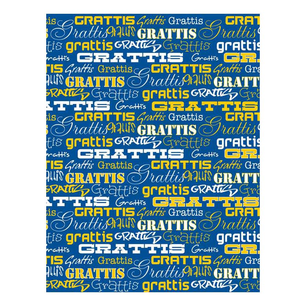 Gavepapir Grattis