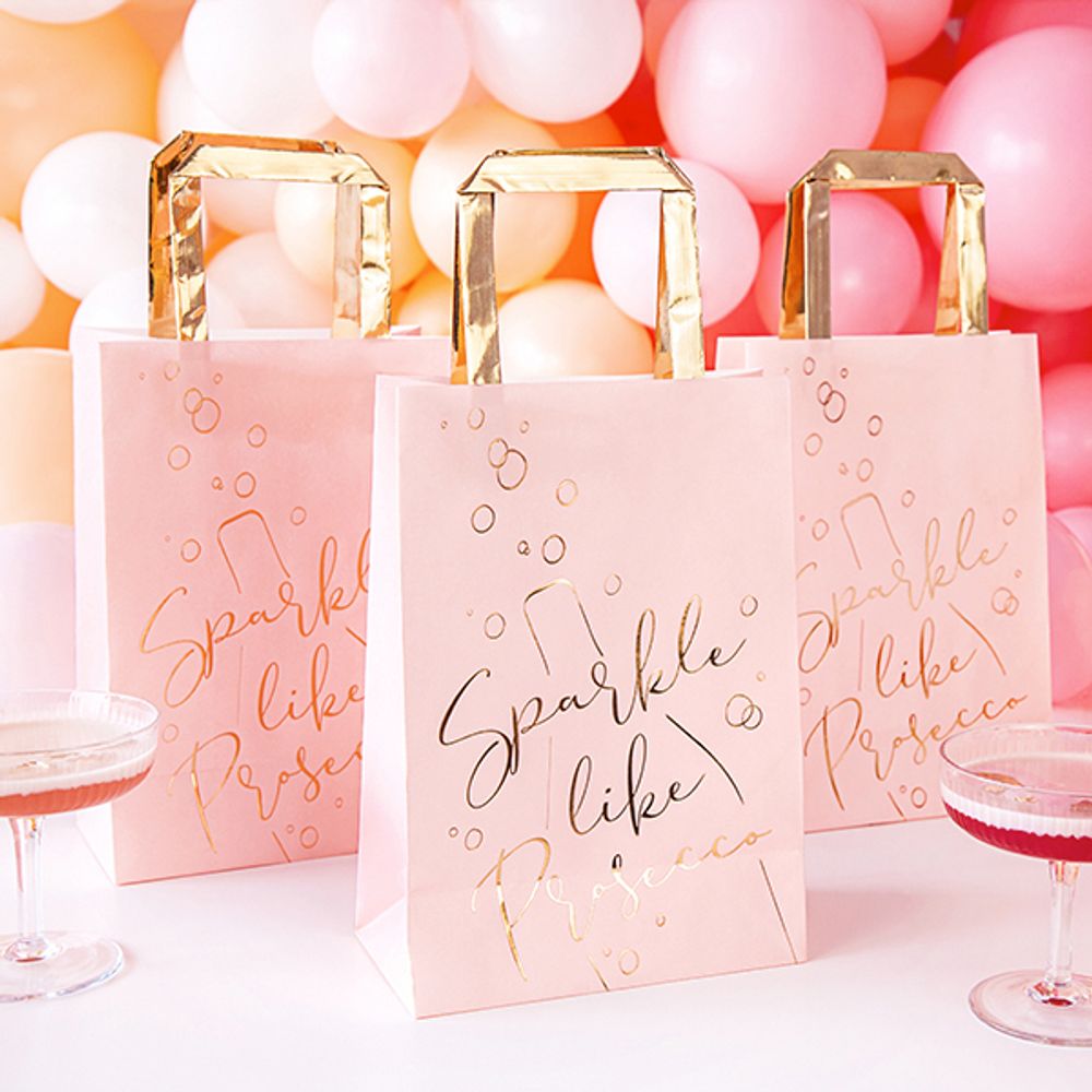 Presentpåsar Sparkle Like Prosecco