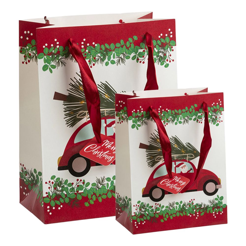 Presentpåse Julbil