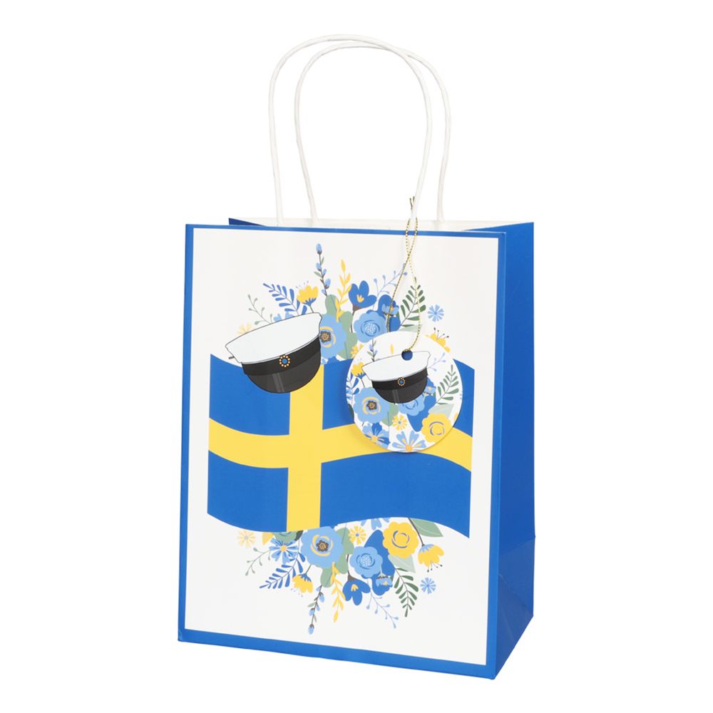 Presentpåse Student Svenska Flaggan