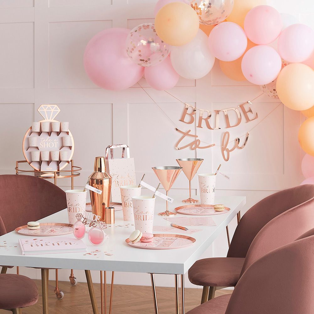 Presentpåse Team Bride Roséguld