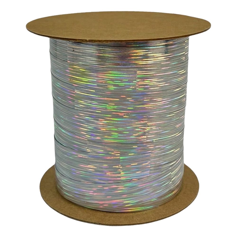 Presentsnöre Holografisk Silver