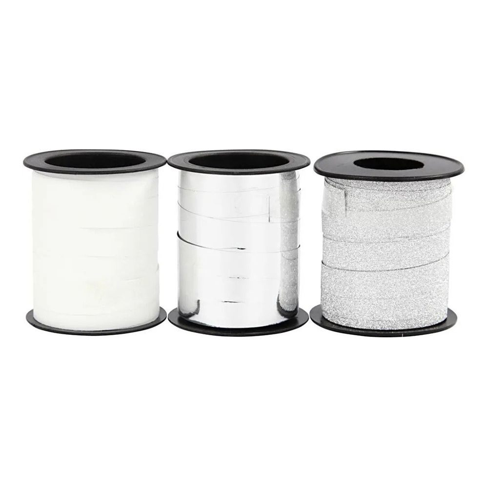 Presentsnören Vit/Silver