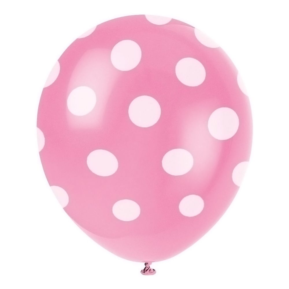 Prikkete Ballonger Rosa