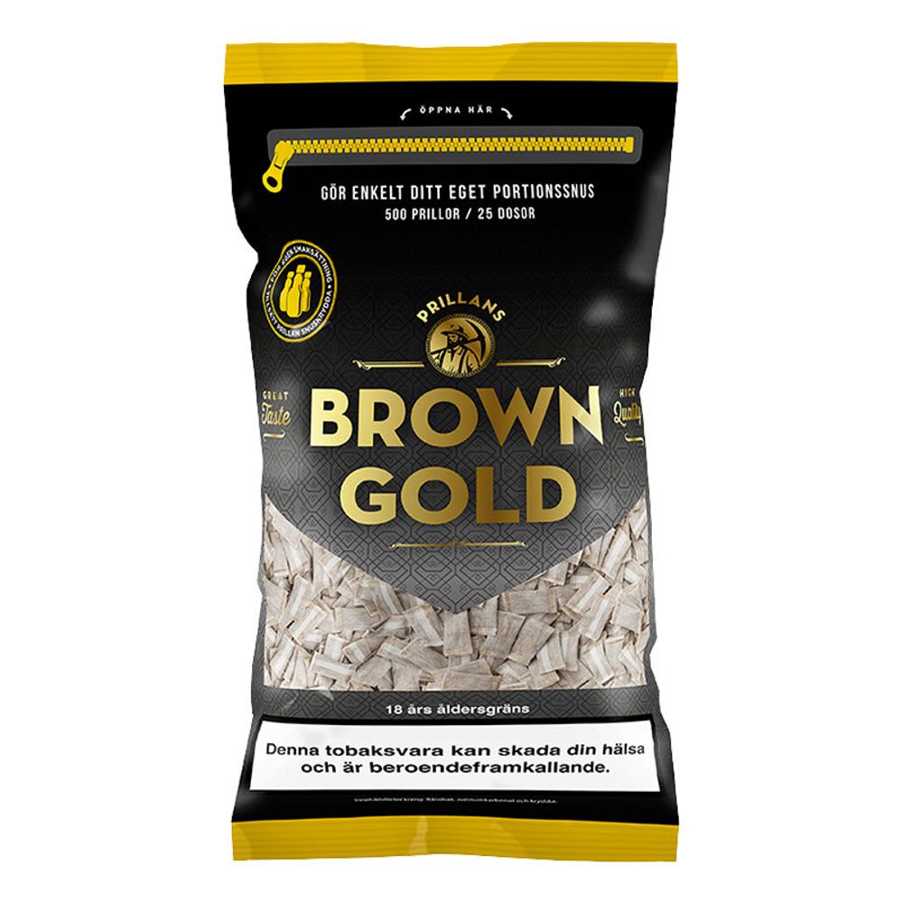 Prillan Snussats Brown Gold Påse