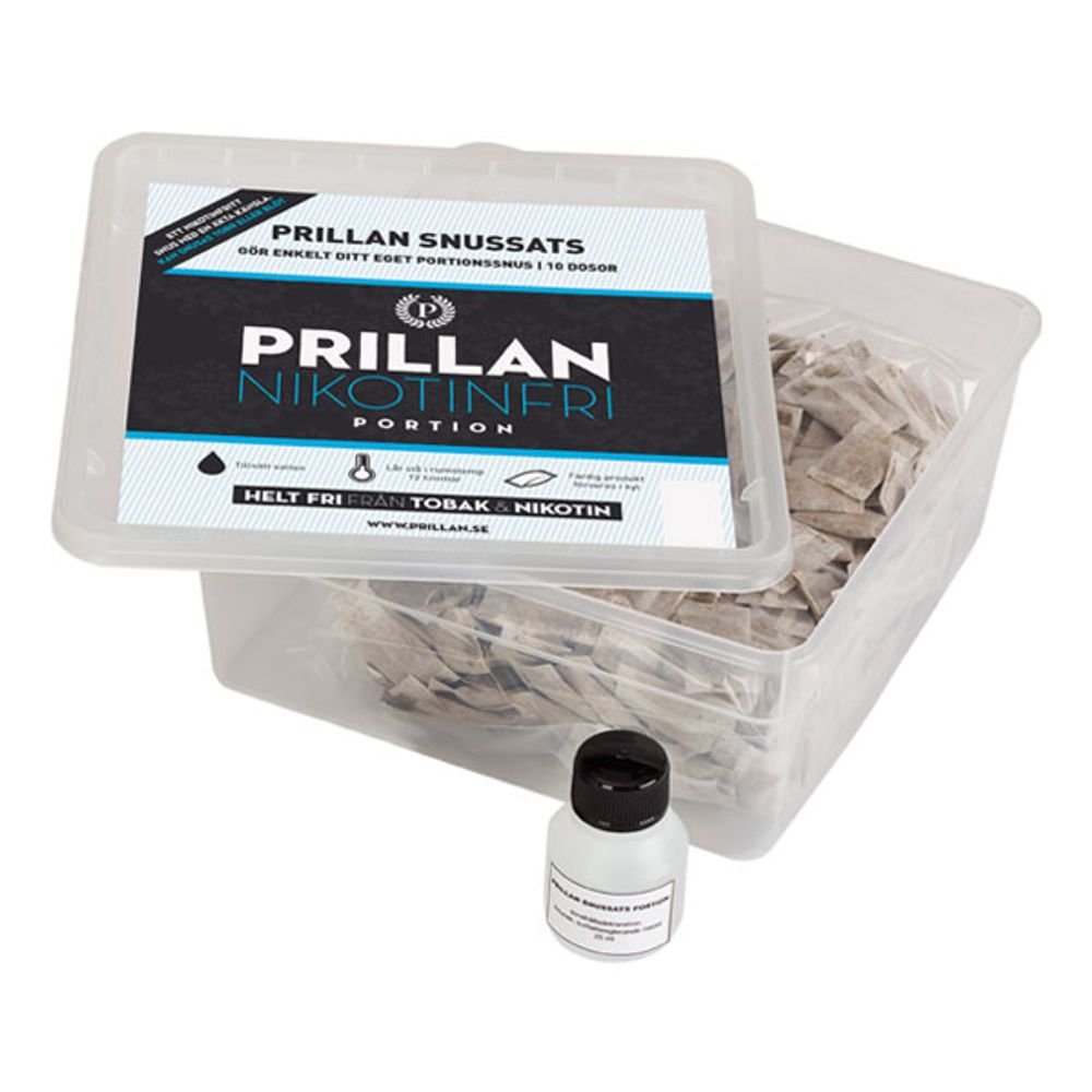 Prillan Snussats Portion Nikotinfri