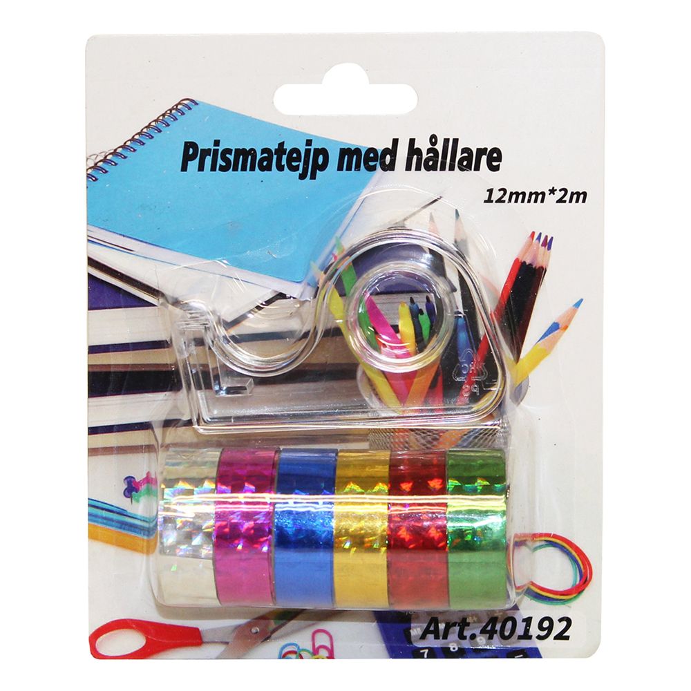 Prismatape med Holder