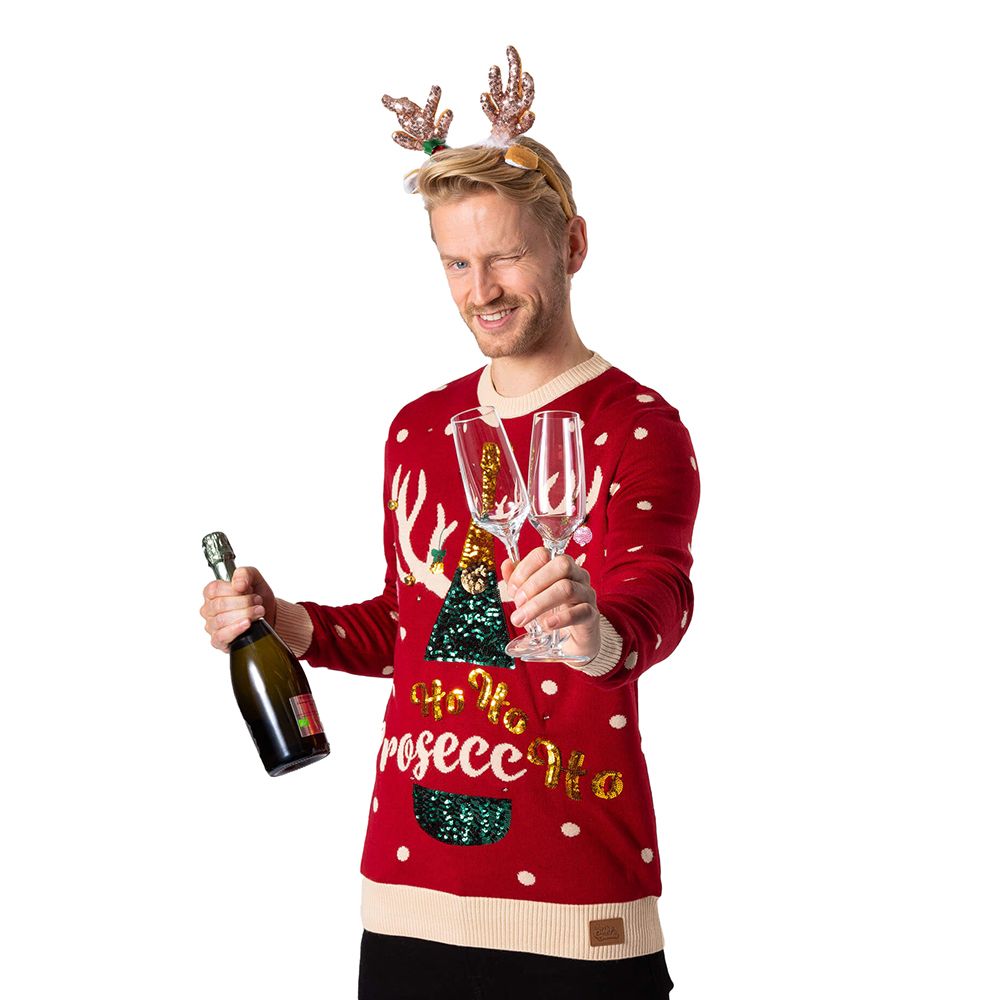 Prosecco LED Julegenser