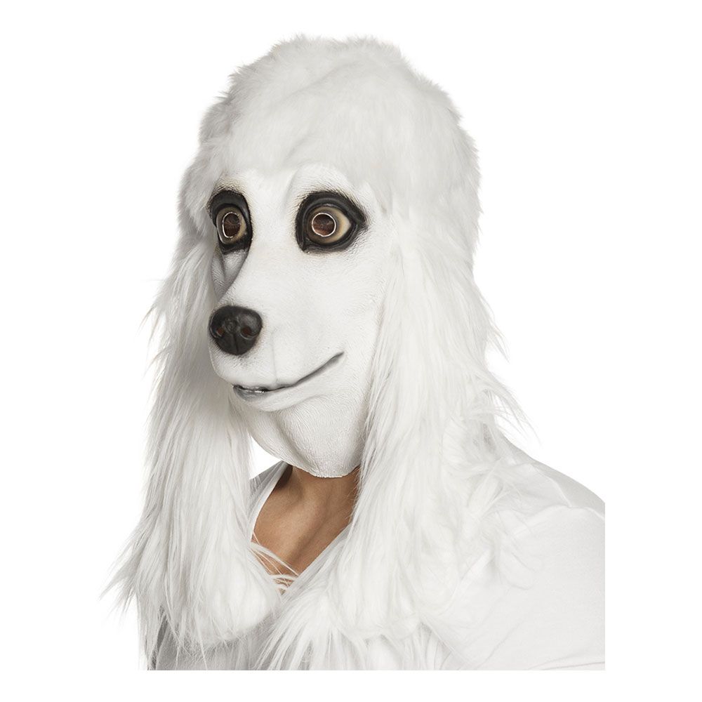 Pudel med Hår Mask