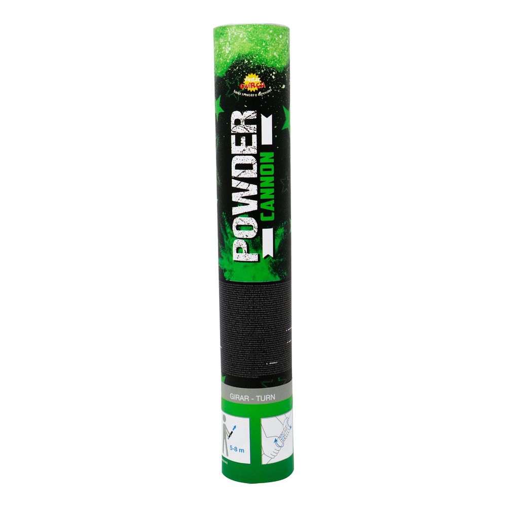 Pulverkanon Grön