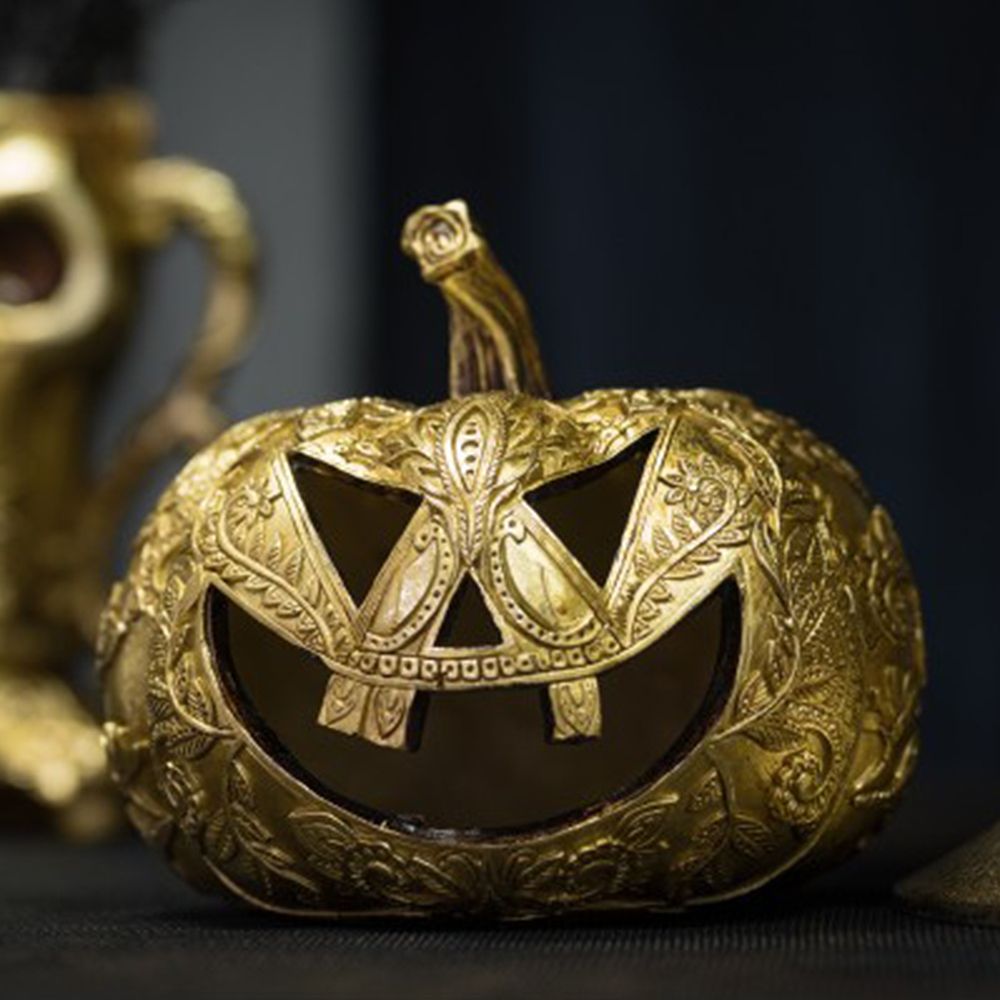 Gresskar Halloween Barokk Gull