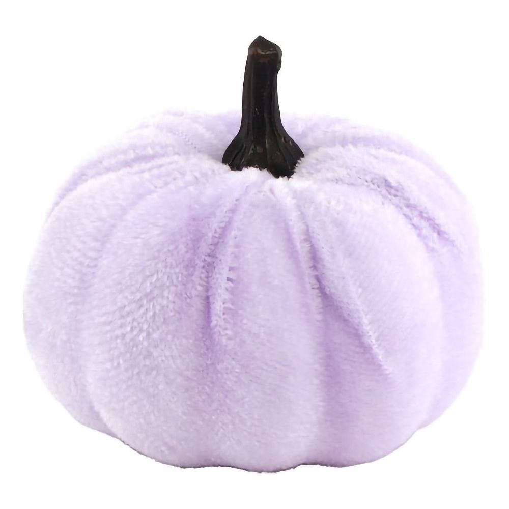 Velourinen Halloweenkurpitsa Violetti