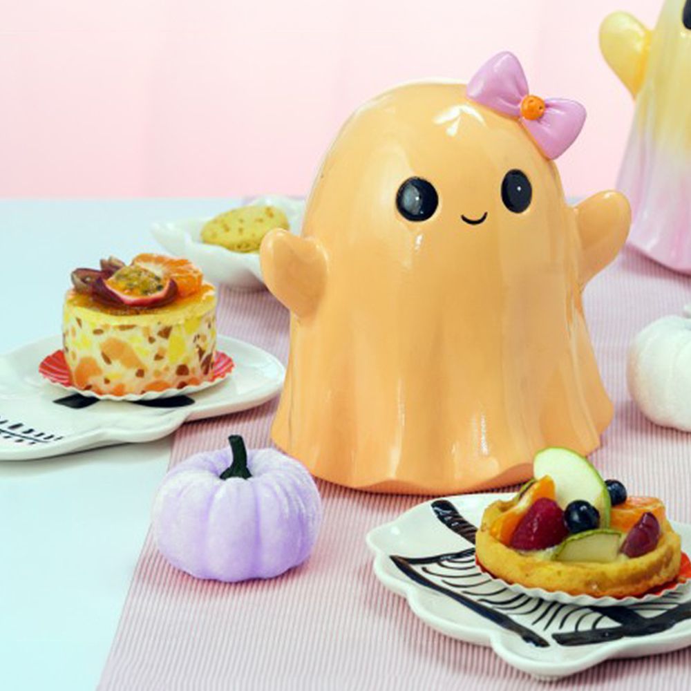 Velourinen Halloweenkurpitsa Violetti