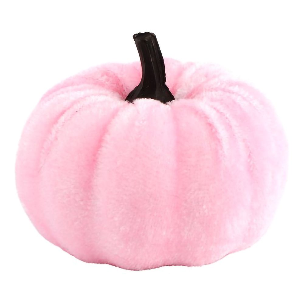 Pumpa Halloween i Velour Ljusrosa