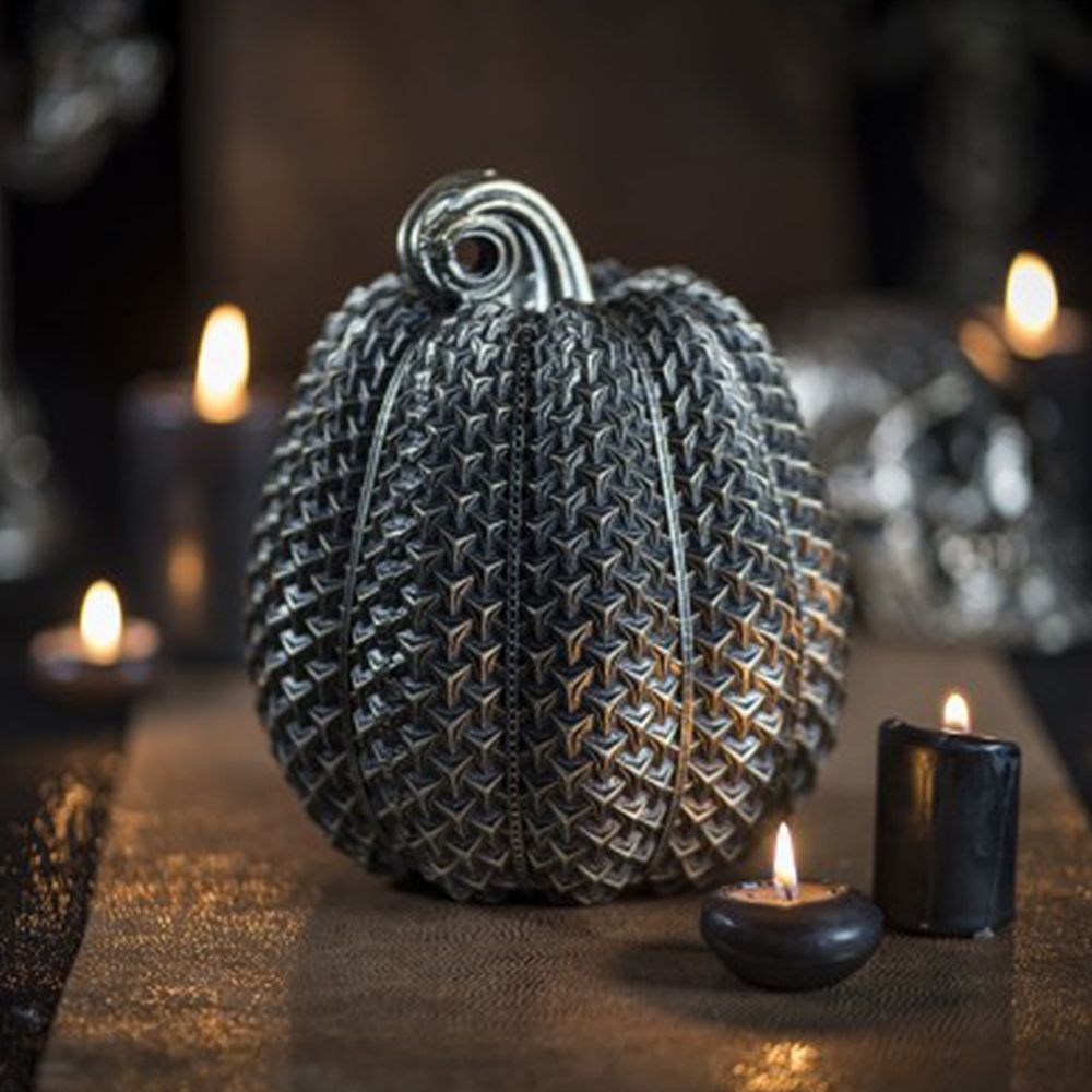 Gresskar Halloween med Tekstur Dekorasjon