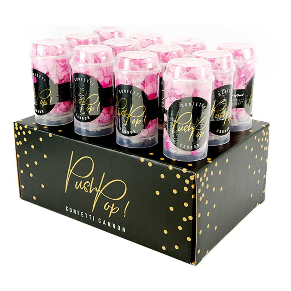 Push Pop Konfetti Lyserød