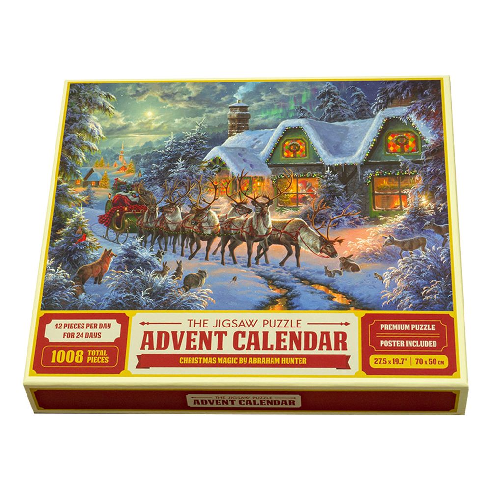 Puslespill Adventskalender Christmas Magic