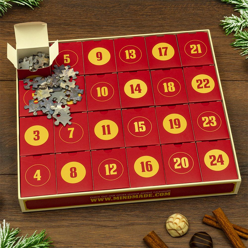 Puslespill Adventskalender Christmas Magic