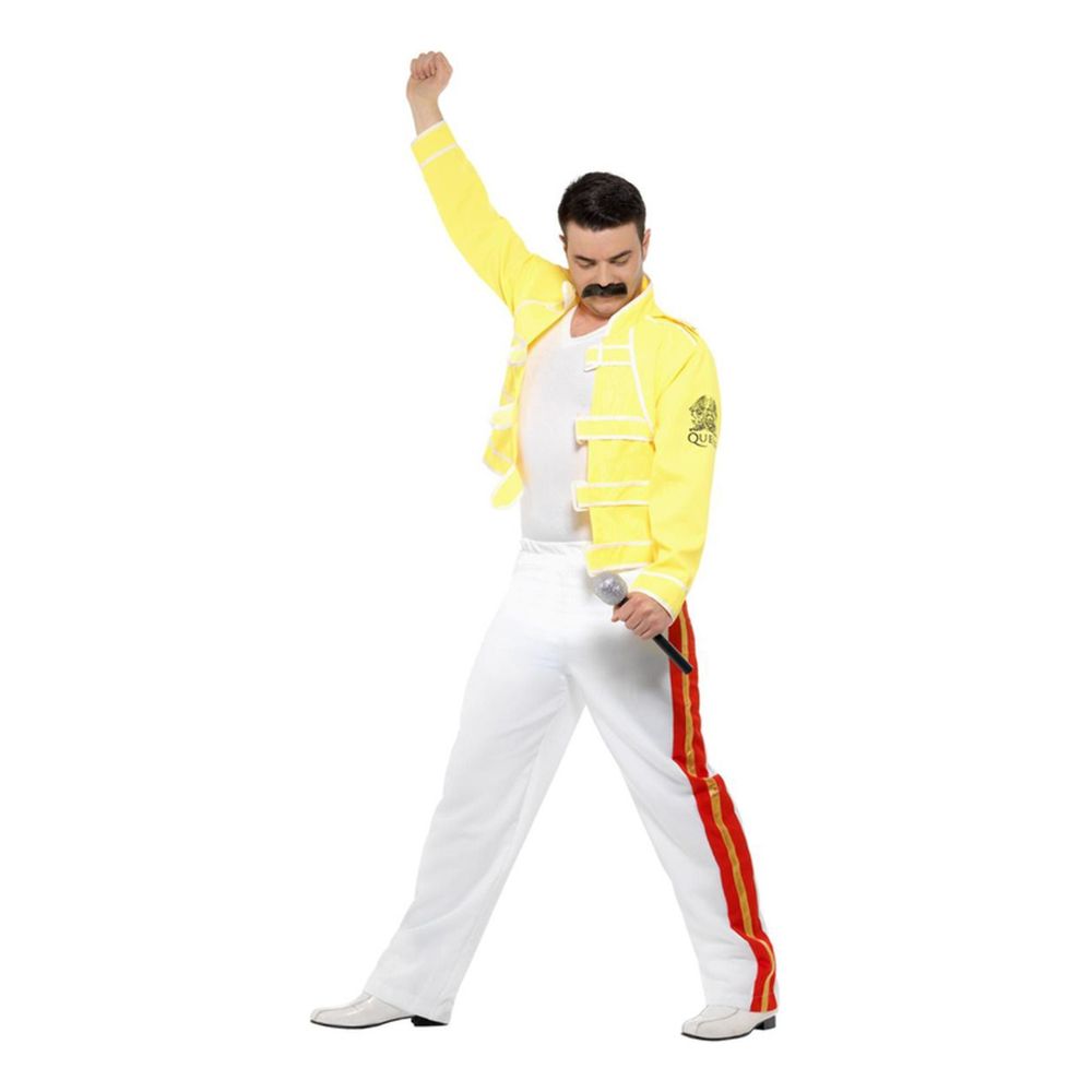 Queen Freddie Gult Kostyme