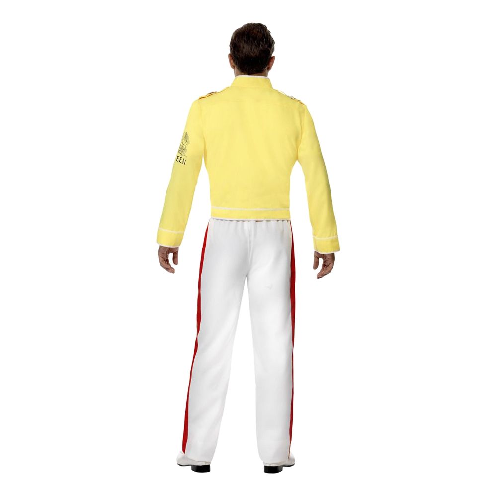Queen Freddie Gult Kostyme