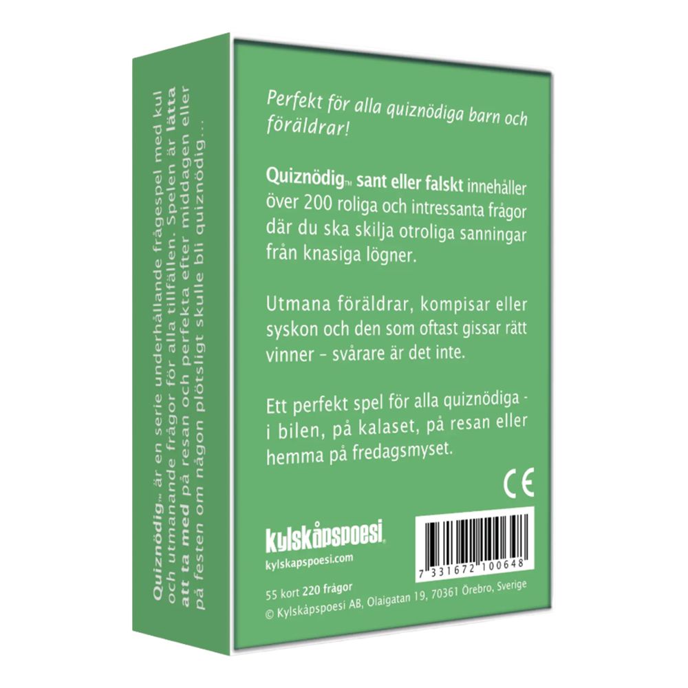 QuizNödig – Tosi vai EpäTosi