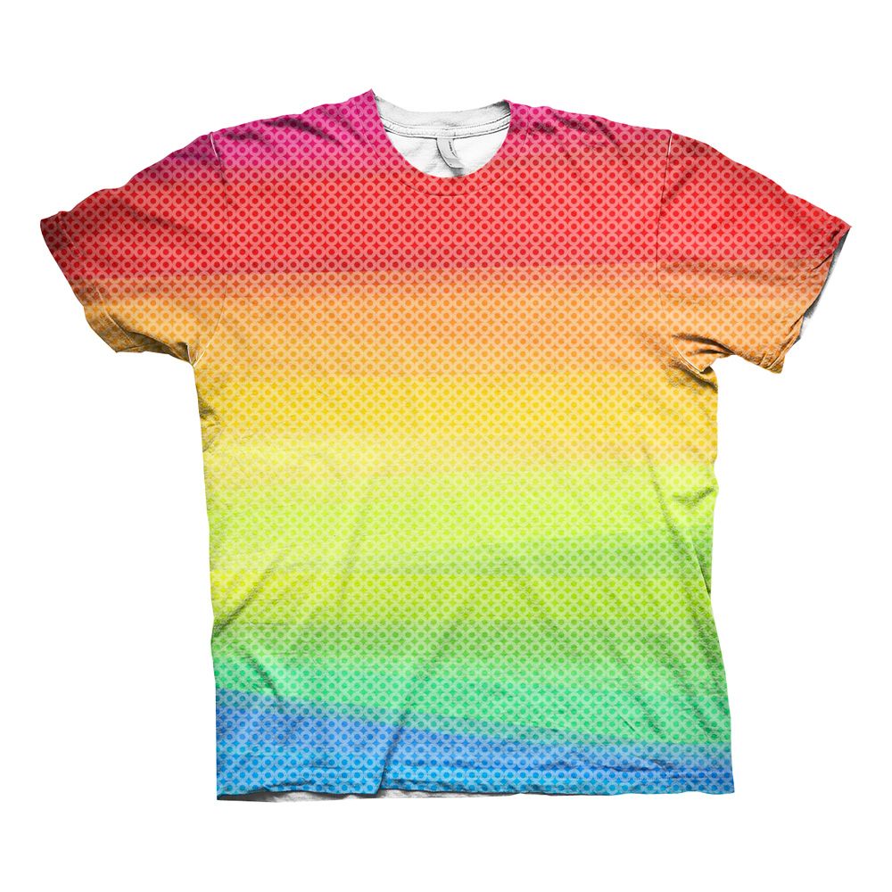 Rainbow Allover T-shirt