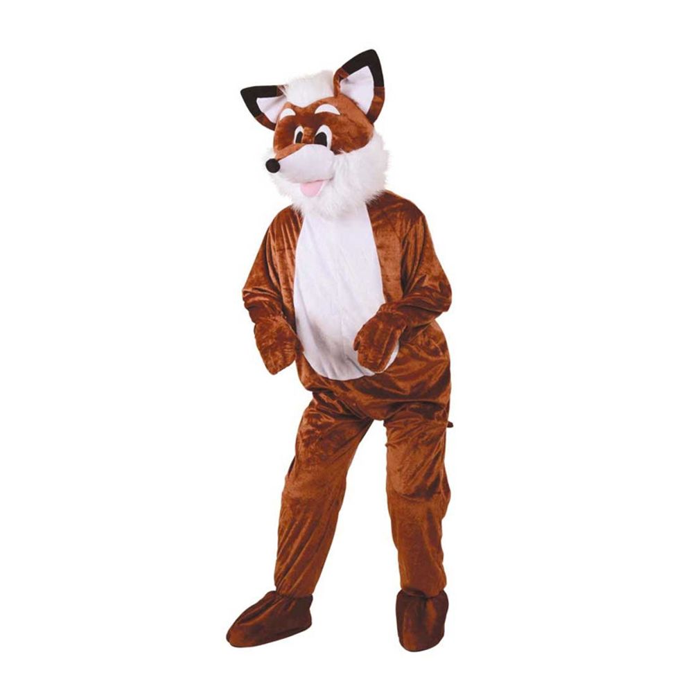 Rævemaskot Kostume