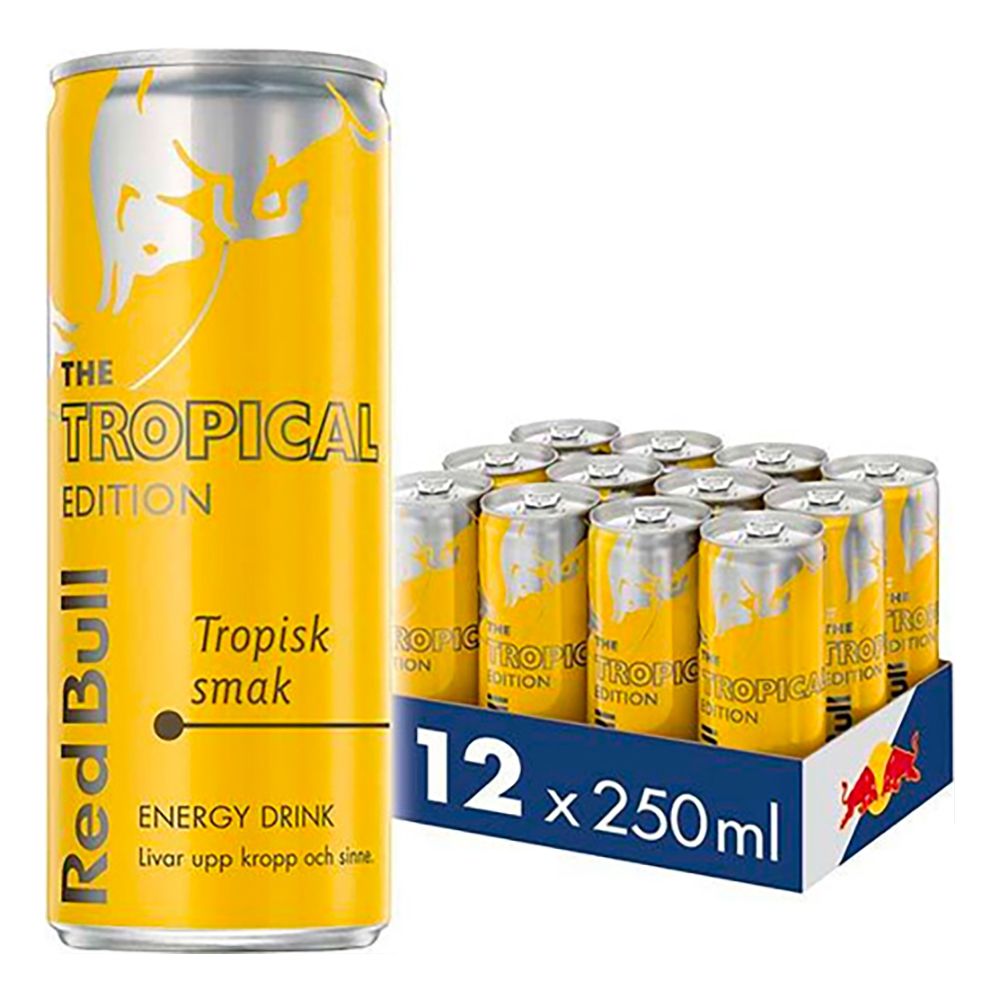 Red Bull Tropical Energidryck