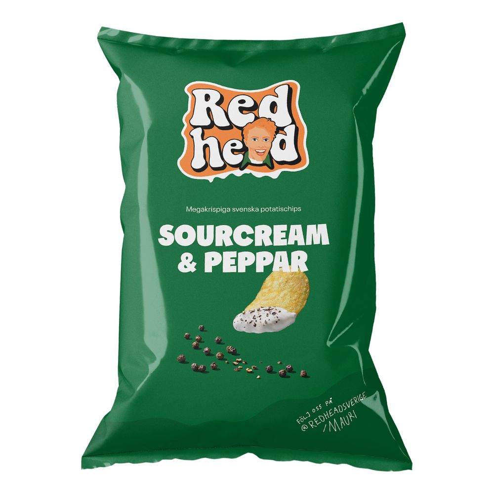 Redhead Sourcream & Peber
