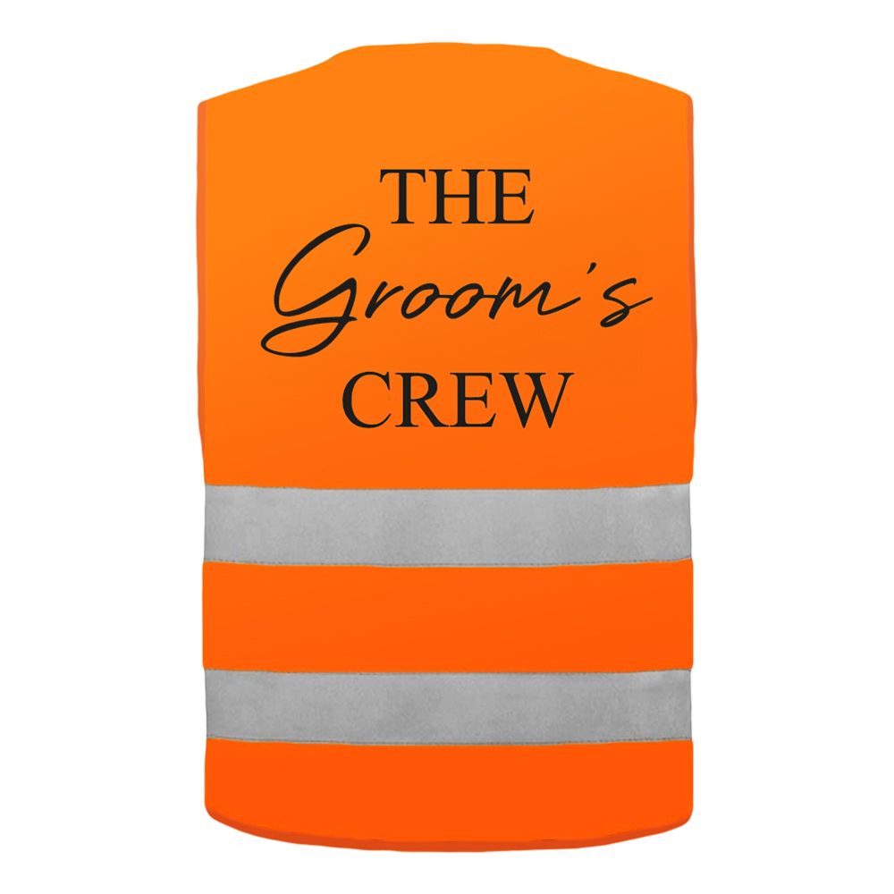 Refleksvest Groom's Crew