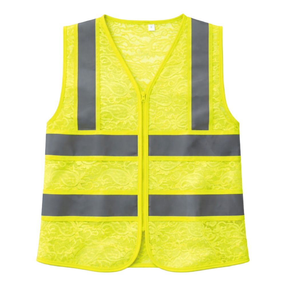 Refleksvest i Blonde Neongul