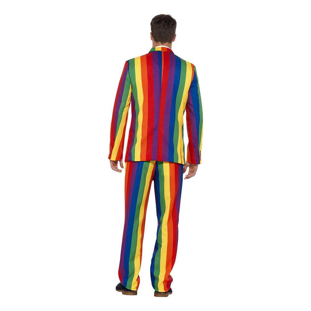 Regnbuefarget Dress Drakt