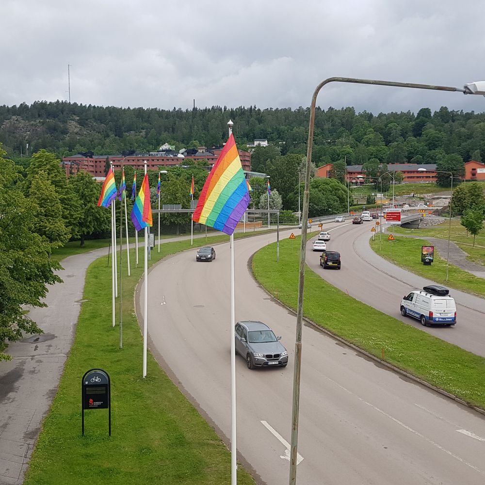 Prideflagg til Flaggstang
