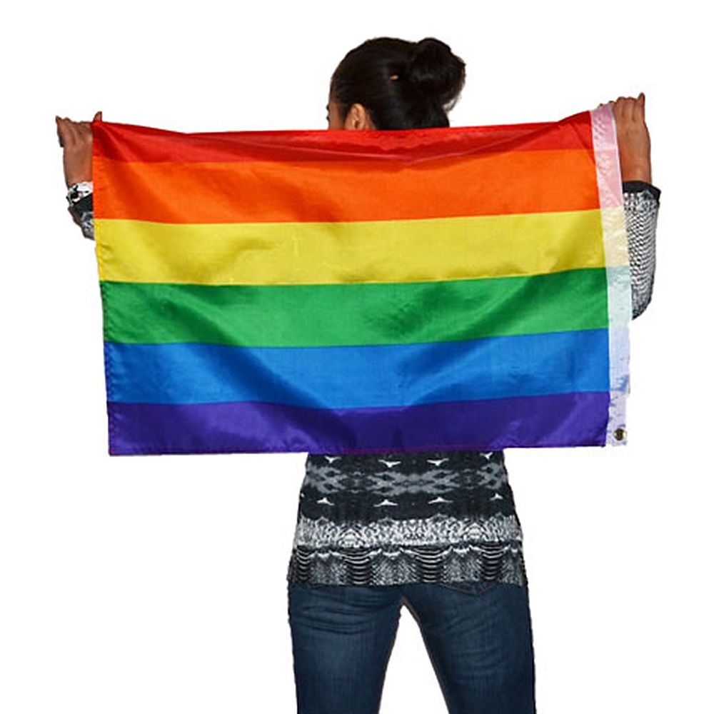 Prideflagg i Tøy 60x90cm