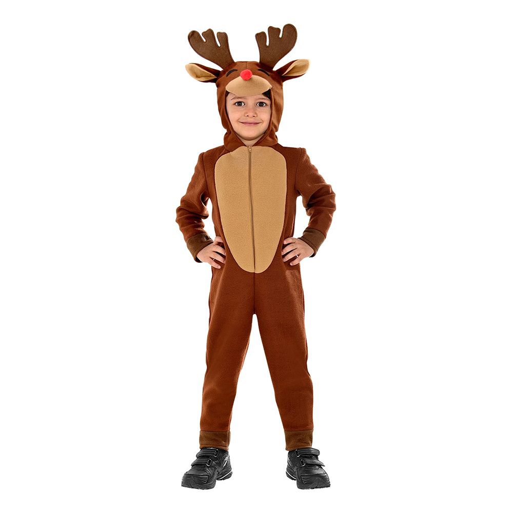 Rensdyr Jumpsuit Børn Kostume