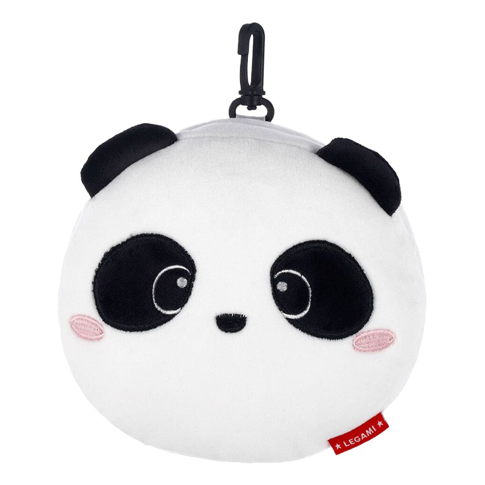 Reskudde med Sovmask Panda