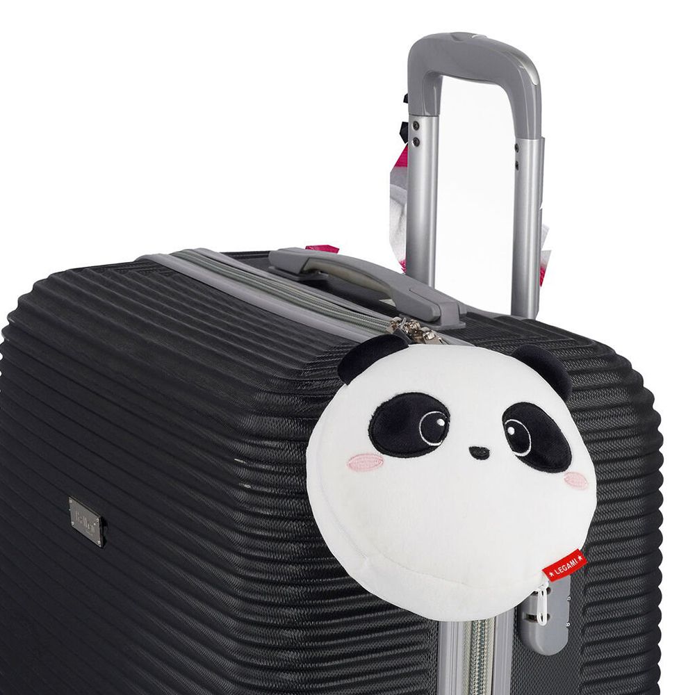 Reskudde med Sovmask Panda