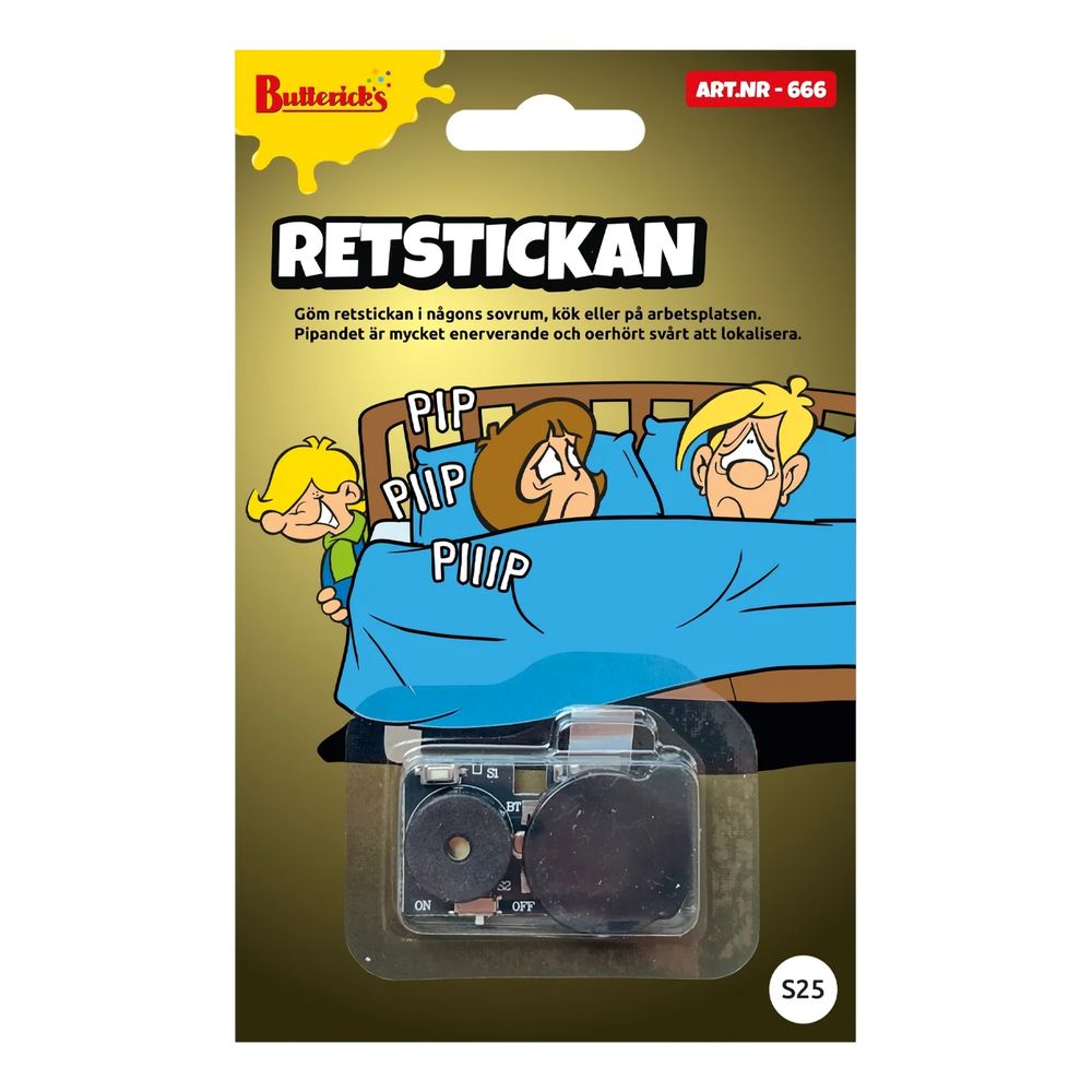 Retstickan Skämtartikel